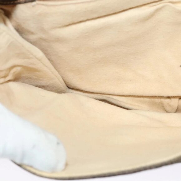 GUCCI GG Supreme Shoulder Bag PVC Beige Gold Auth th6212 - Picture 13 of 16